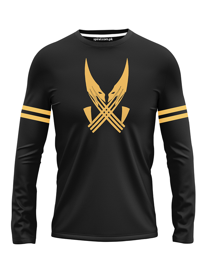 Gold long sleeve shop shirt