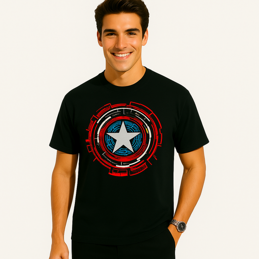 Captain America's Black Legacy T-Shirt- Super Summer Squad Collection
