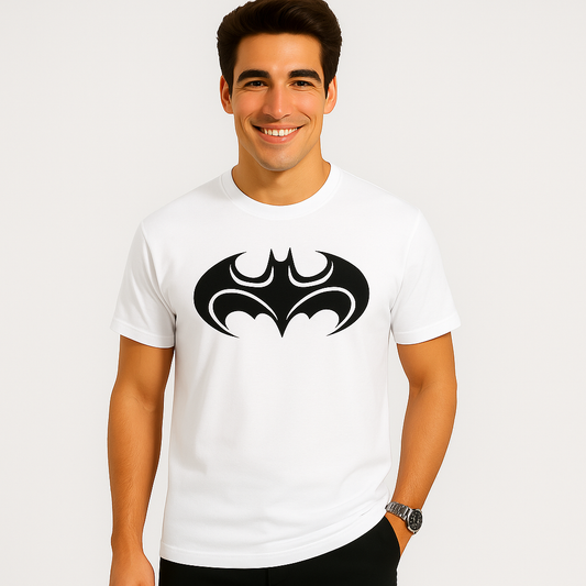 Classic Batman Logo T-Shirt - White