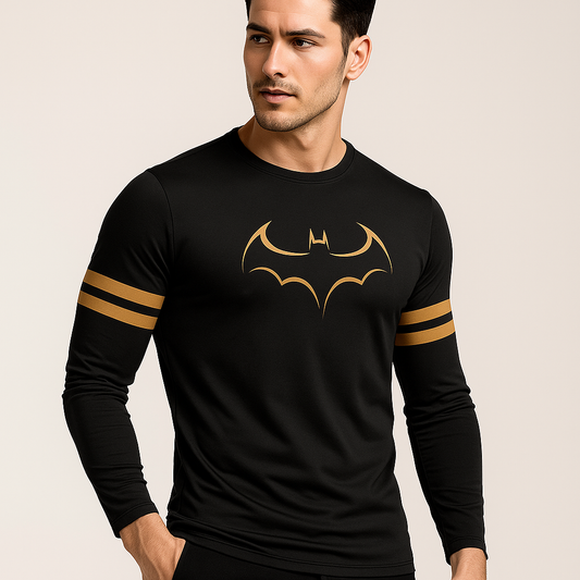 Batman Arms Stripes Full Sleeve Shirt