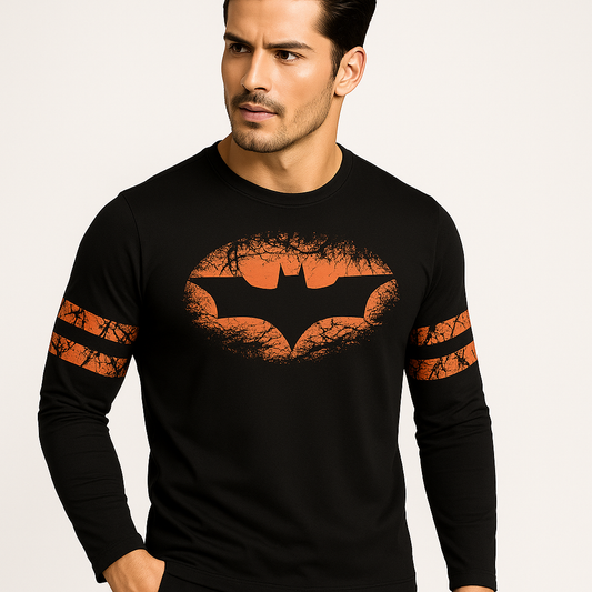 Batman Black Forest Full Sleeve Shirt: Embrace the Dark Mystery