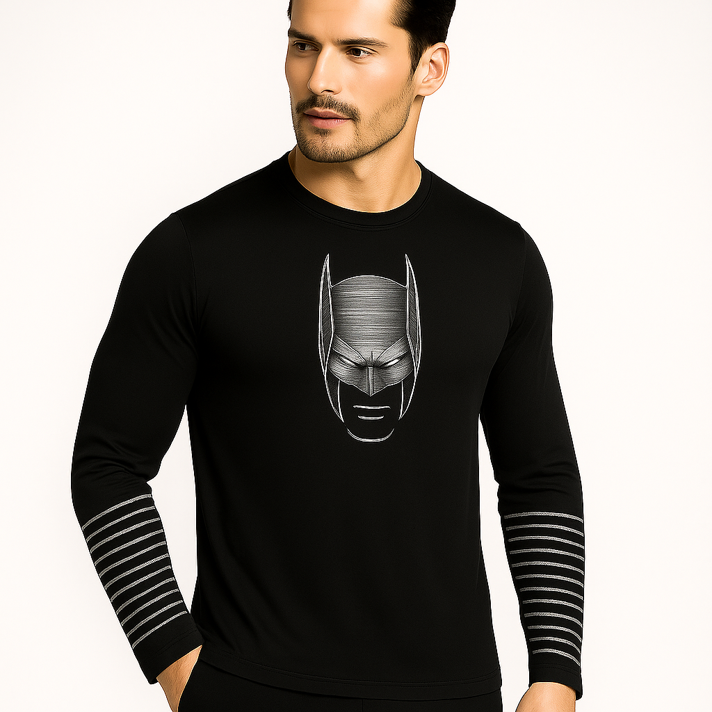 Black Batman full sleeve shirt