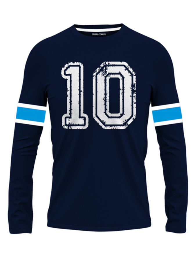 Navy 10 Shirt with Elegant Design