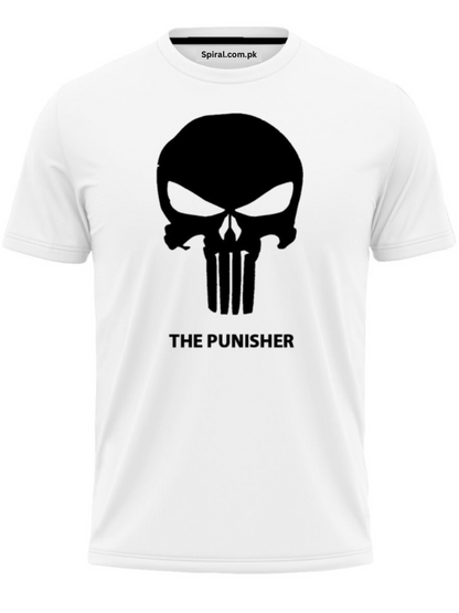 The Punisher Skull Logo T-Shirt - Classic Marvel Anti-Hero Graphic Tee
