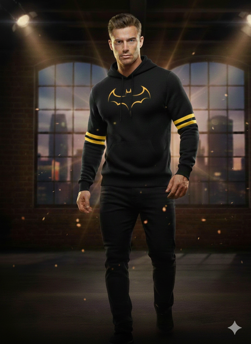 Batman Black Greek hoodie