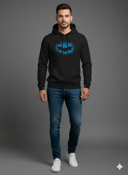 Bat Man Black  hoodie