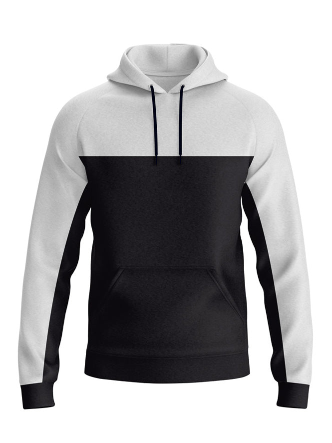 Black Grey Panel hoodie