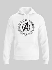 Avenger White hoodie