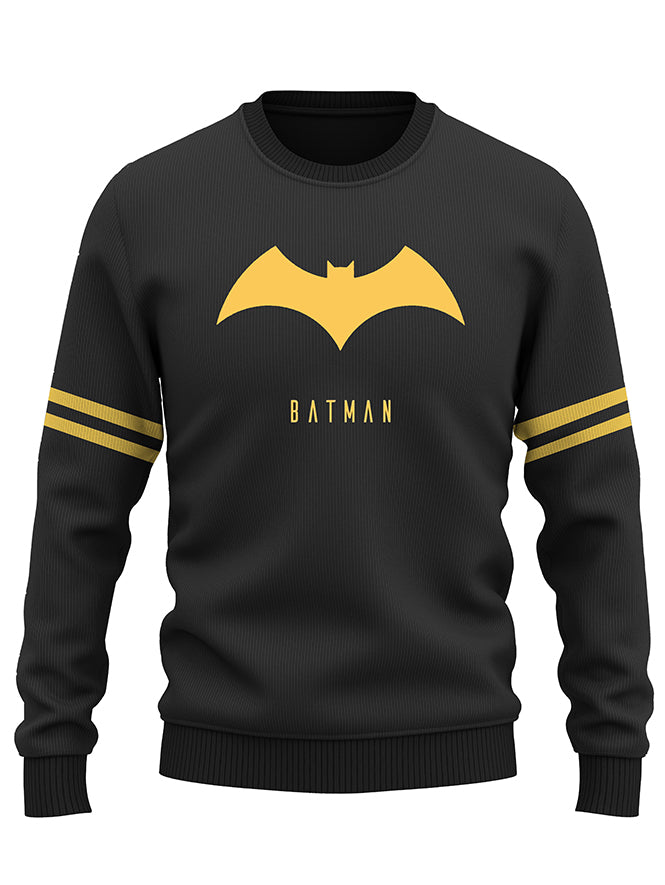 Bat man Black Sweat Shirt